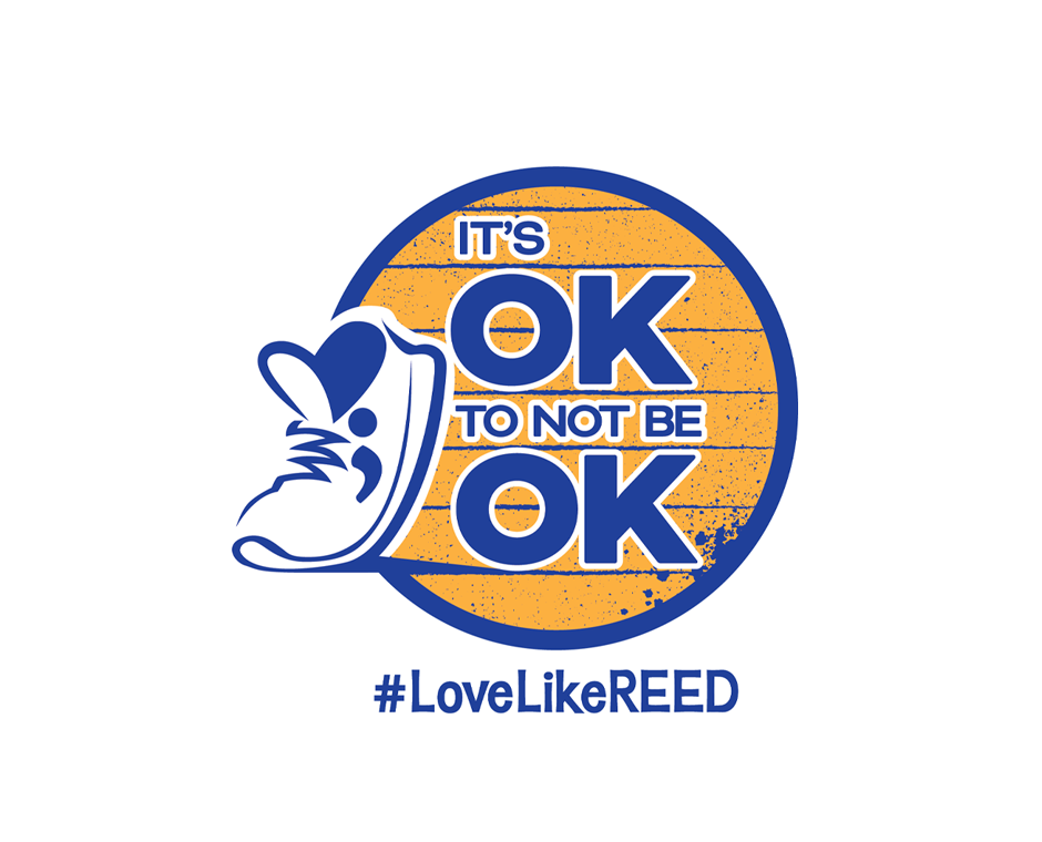 It's OK to Not Be OK — #LoveLikeReed 5K logo